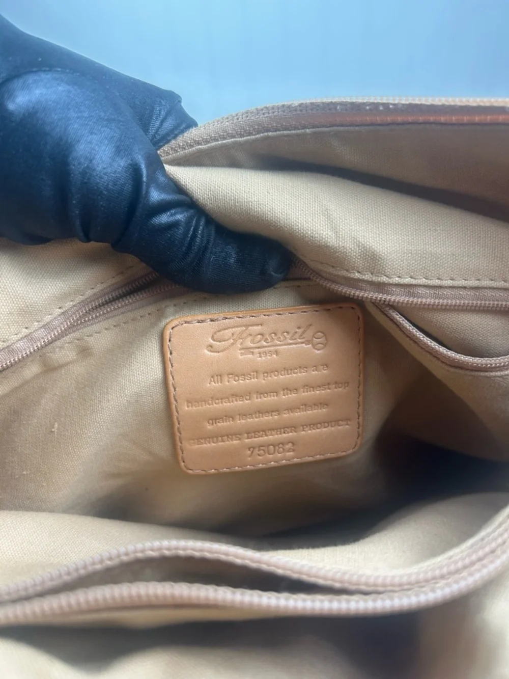 Fossil vintage beige